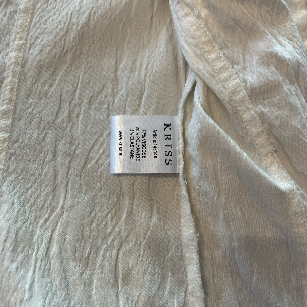 Ivory Fitted Chic Jacket - Picture 5 of 7
